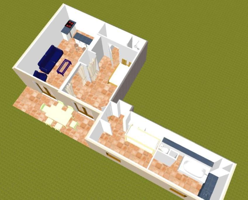 Rez De Bordure Ajaccio Appartement